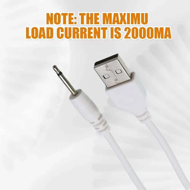1m USB 2.0 A DC 2.5 millimetri Gomito 2A Linea di Carico del USB 2.5 USB2.5 Mono Audio Linea USB Martinetti spina Aux DC2.5mm Cavo Audio