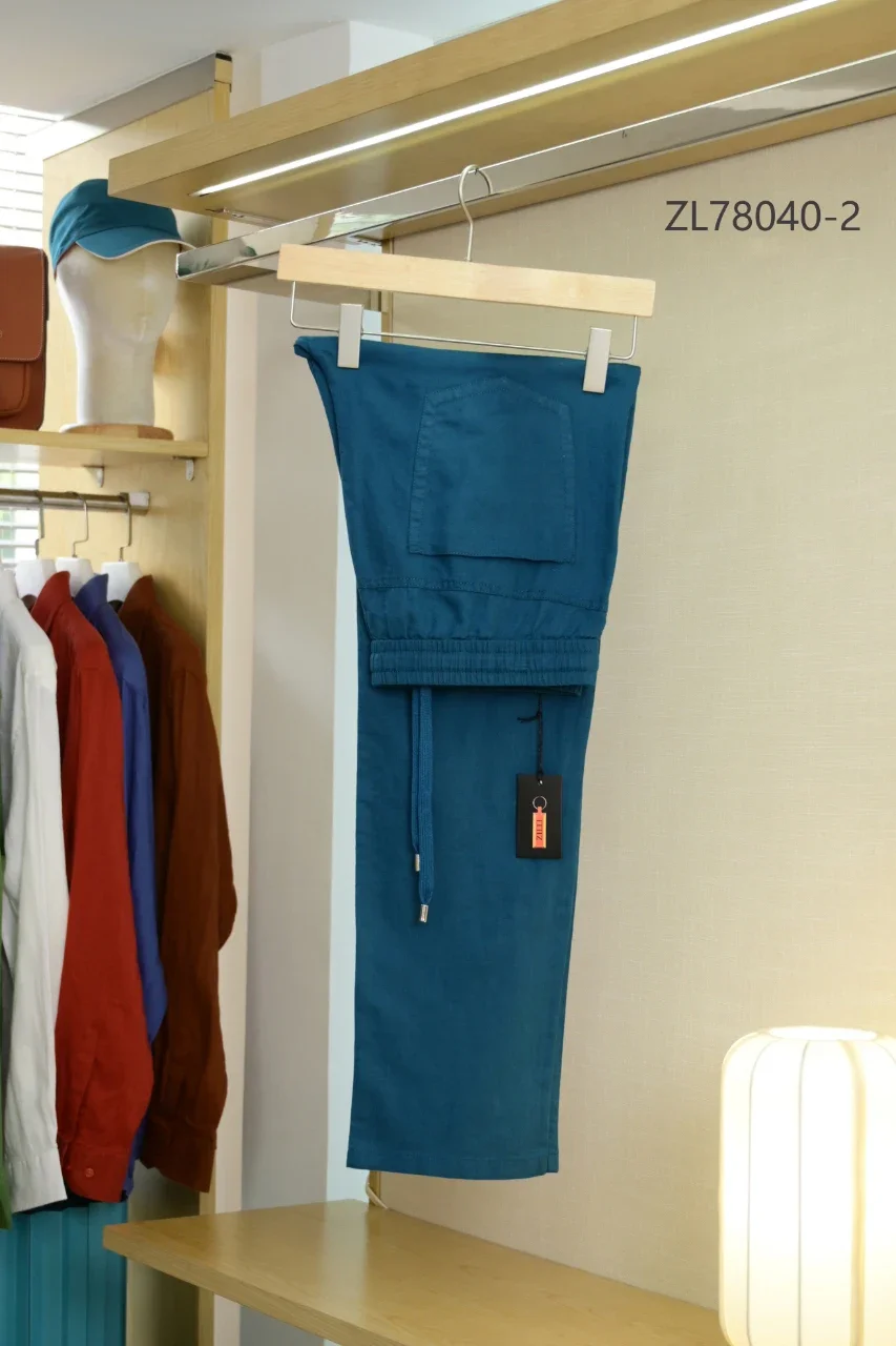 

BILLIONAIRE BLSK CPRTI Pants Thin Cotton Men 2025 Spring Summer new business breathable comfortable outdoors Big size 30-38 Pant