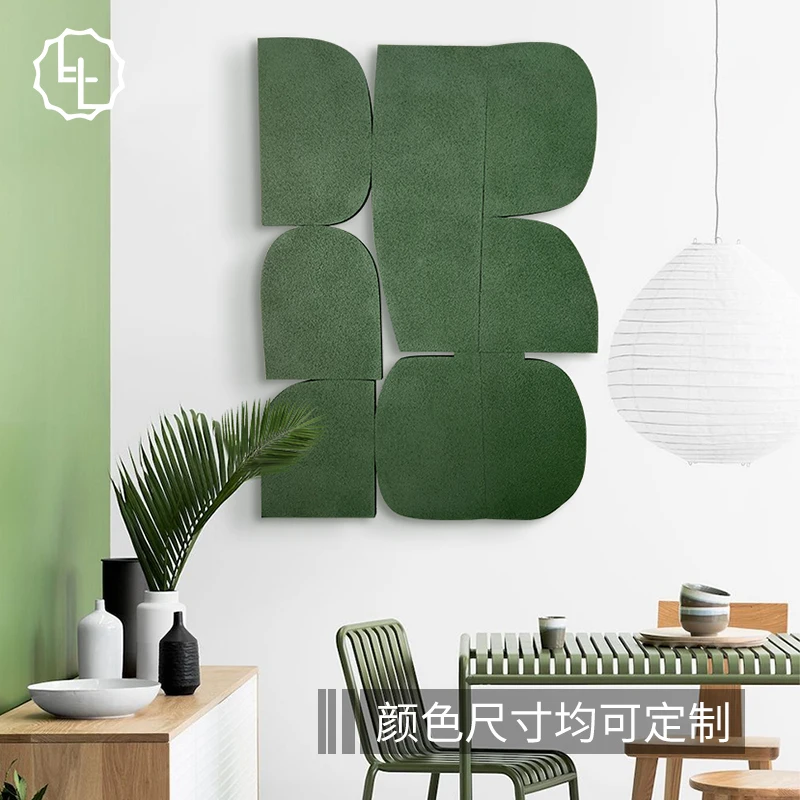 YY Hanging Painting opposite Door Light Luxury Modern High-End Abstract Sandstone Mural 3D Three-Dimensional