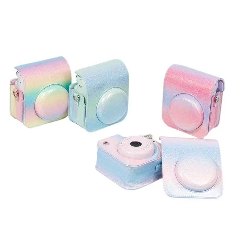 Fujifilm Instax mini 12に適したカメラキャリングケース,便利なバッグ,クロスボディバッグ,保護アクセサリー
