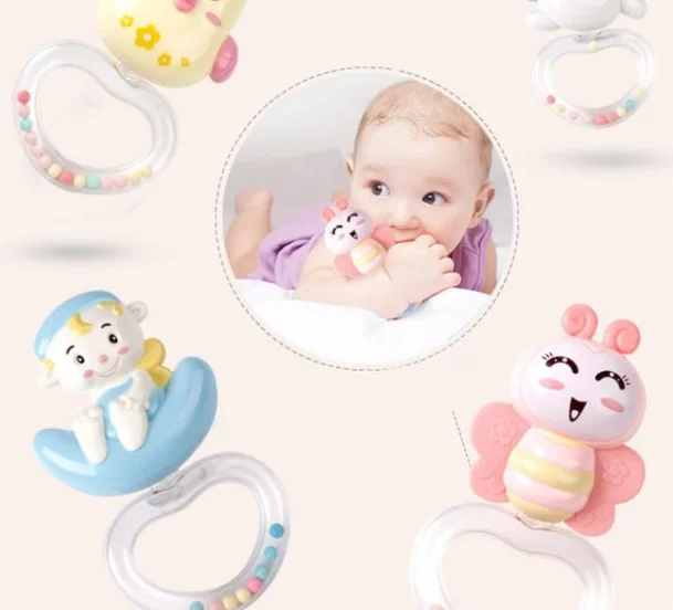 Baby Crib Mobile Bed Bell Holder 0-12 Months 360° Rotary Carousel Bracket+Music Box Infant Newborn Girl Boy Hanging Toys