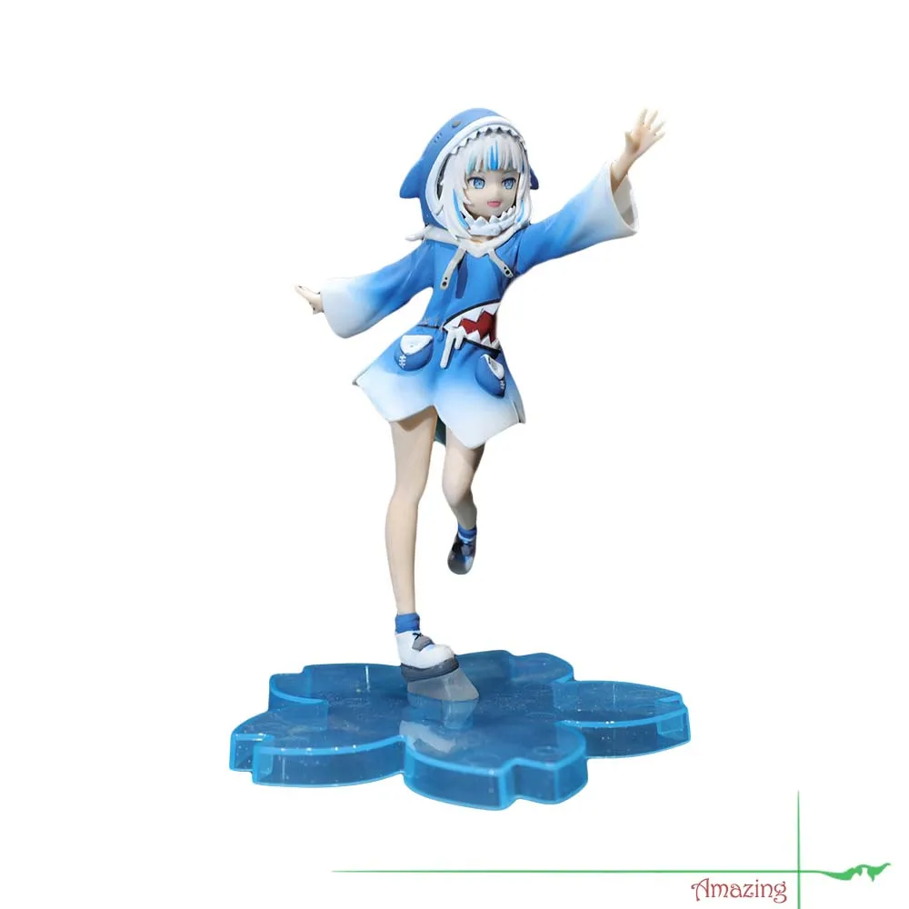 

Virtual Streamer Gura Shark Sister Beautiful Girl Action Figure Toy Cute Original Illustration Model