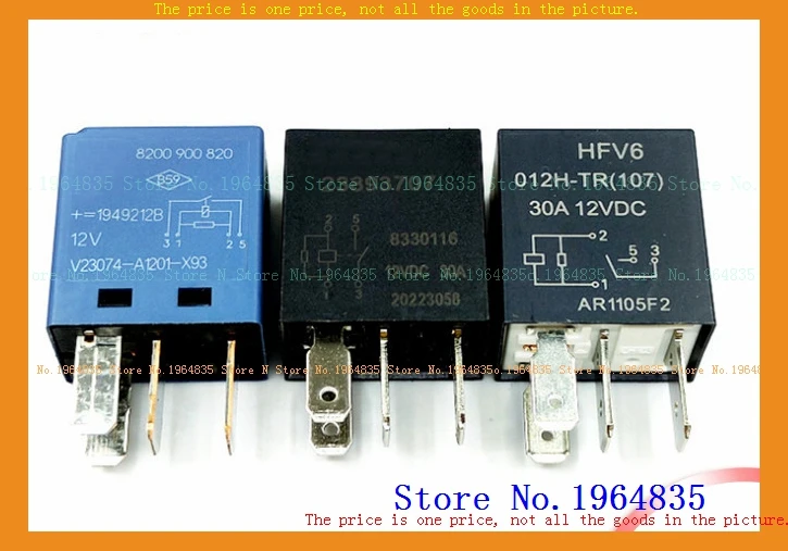 relay V23074-A1201-X93 23893707 HFV6 012H-TR