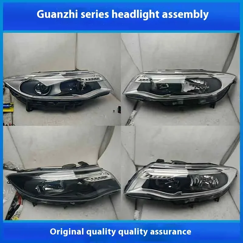 Original Factory Disassembly Headlight Assembly for Qoros 3 2/5/7/9/mile Models New Condition 6000k Color Temperature Front