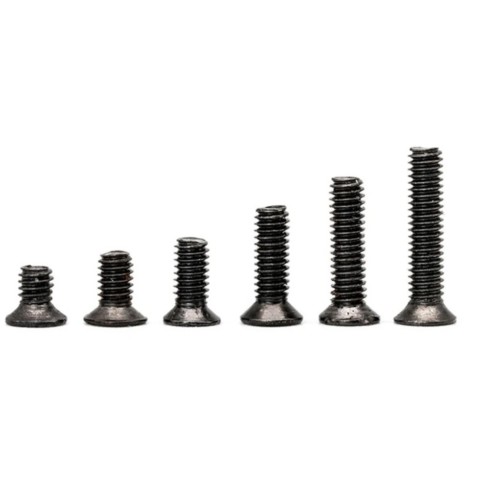 720pcs Carbon Steel Cross-recessed Self-tapping Machine Screws M1.4 M1.7 M2 M2.5 M3 KM for Cross-machine Wire Application