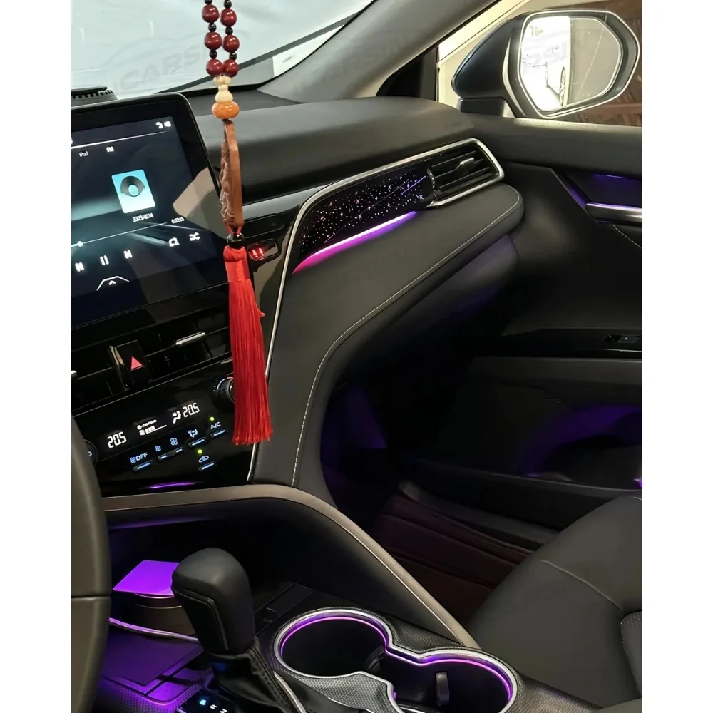 

64 Colors Star Rainbow Ambient Lighting Upgrade Kit for Toyota Camry 8th 2018 - 2023 Interior LED Light Accessories