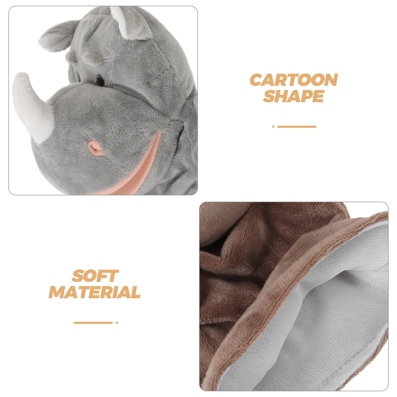 2 個の可動口動物ハンドパペット 幼児向け インタラクティブなストーリーテリング ロールプレイ 創造性ブースター 家族の集まり