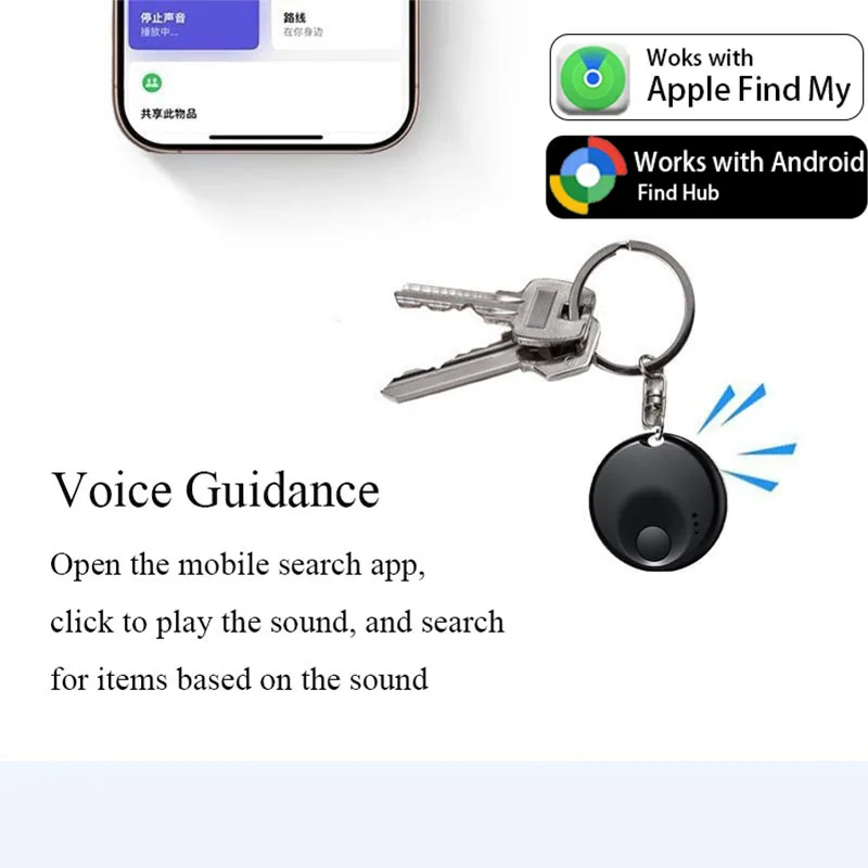 Airtag Trackers Sport Tracking Find My Works with iOS or Android Find Hub Keys Available Mini Finders