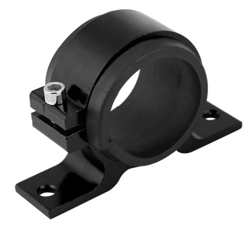 

50mm Fuel Filter Mounting Bracket Fuel Pump Clamp Holder for car Oil/Fuel/Gas Pump(Black Bracket, 50mm)