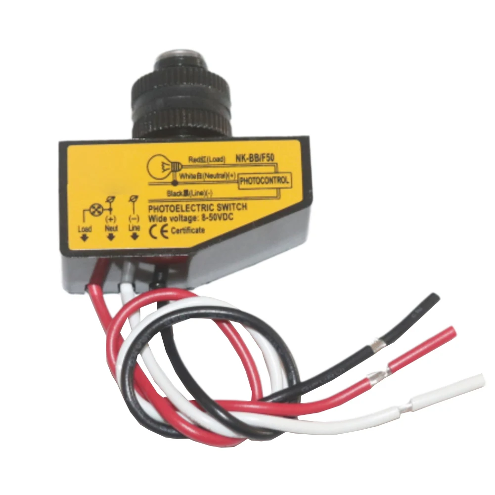 A Smart Choice A Automatic Light Sensor Designed Specifically For All Your Direct Current Needs Between Eight And Fifty Volts