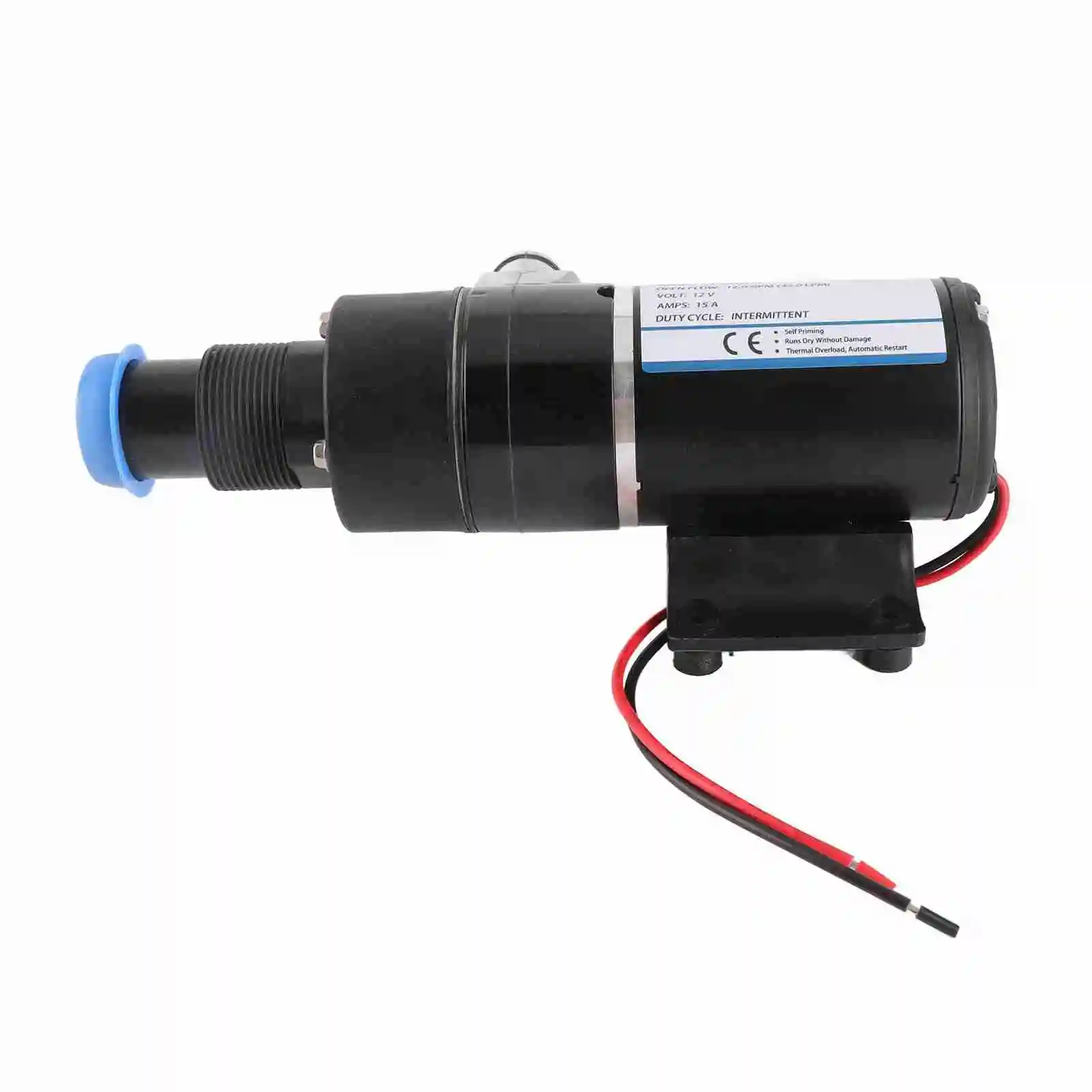 Waste Pump Self Priming Macerator Waste Pump Marine Macerator Pump Waste Evacuation Run Dry Protection for Marine Yacht Boat