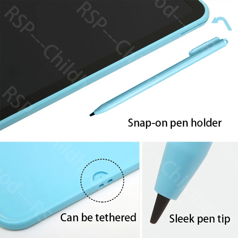 11/13/16 بوصة الاطفال السبورة LCD لوح كتابة اللوحي رسم اللوحة لعبة تعليمية للأطفال الذين تتراوح أعمارهم بين 3-8 سنوات بنين بنات