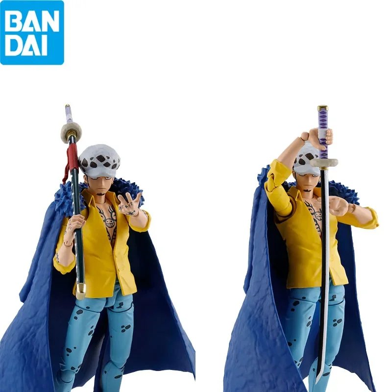 

Bandai Original Anime One Piece S.H.Figuarts TRAFALGAR.LAW The Raid on Onigashima Action Figure Toys PVC Collection Model Gifts