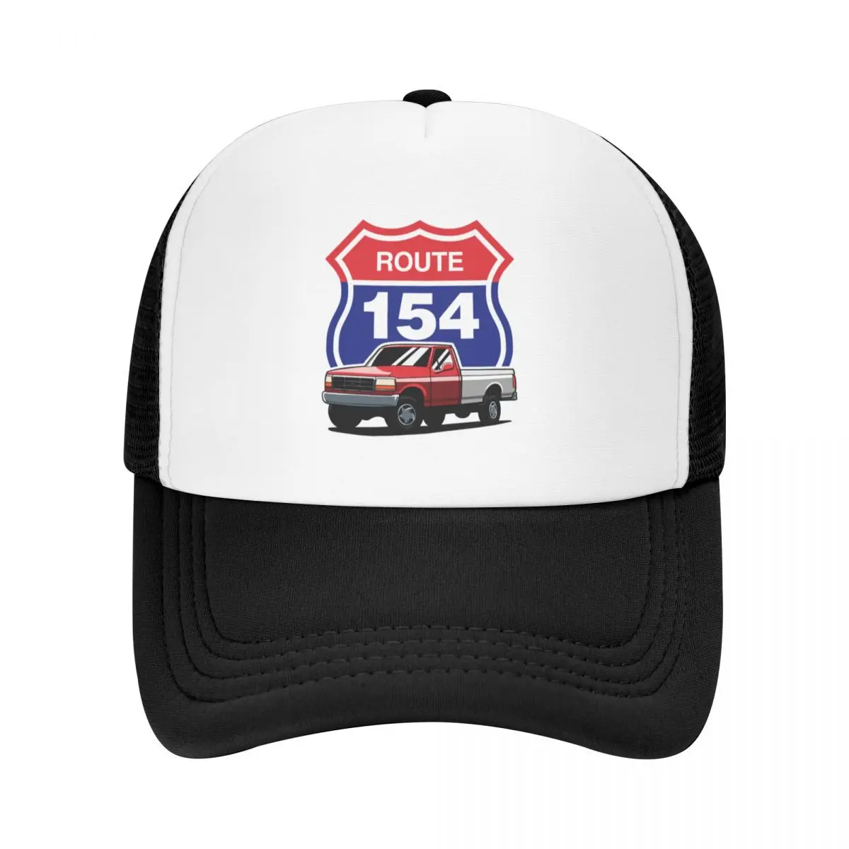 

Route 154 Baseball Cap Sun Cap funny hat tea Hat Caps Women Men's