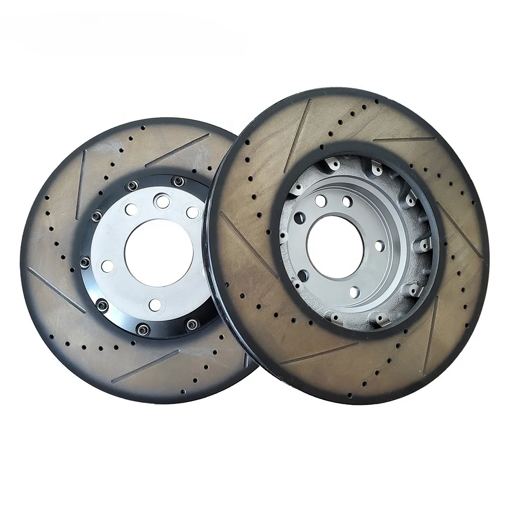 

High performance Car Parts Brake Disc Drilled and Slotted Brake Rotor for Porsche