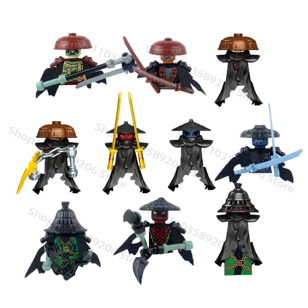 Anime dessin animé TV interdit cinq Dragons montant Nokt briques assemblées figurines jouets à collectionner blocs de construction enfants bricolage cadeaux