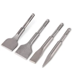 HEDA SDS PLUS Handle Electric Hammer Masonry Point Slot Elat Chisel Drill Bit Accessories for Tile Cement Concrete