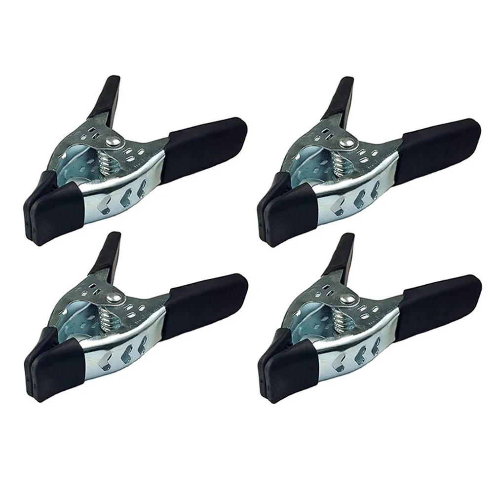 

4pack 6Inch Spring Clamp Large Super Heavy Duty Spring A-Shaped Metal Clamps Woodworking Fix Plastic Sheets Cloth Iron Hardware