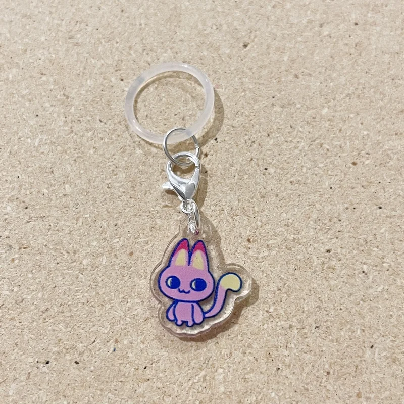 Tamagotchi Paradise Character Acrylic Pendant Trendy Blind Box Toy Land Ocean Sky Design Collectible Accessories