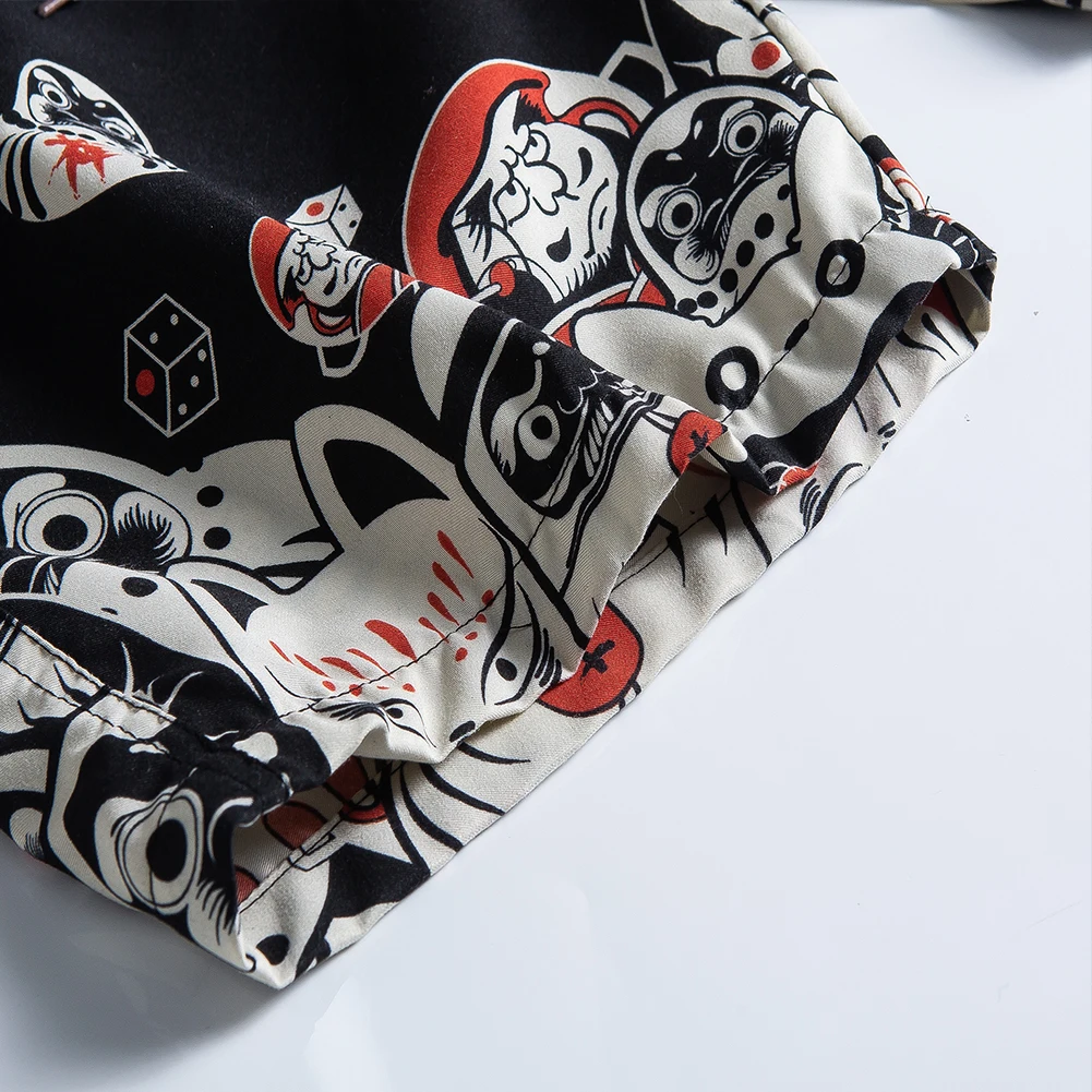 شورت شاطئ سريع الجفاف للرجال ، شورت بوكسر كاجوال فضفاض ، كبير الحجم