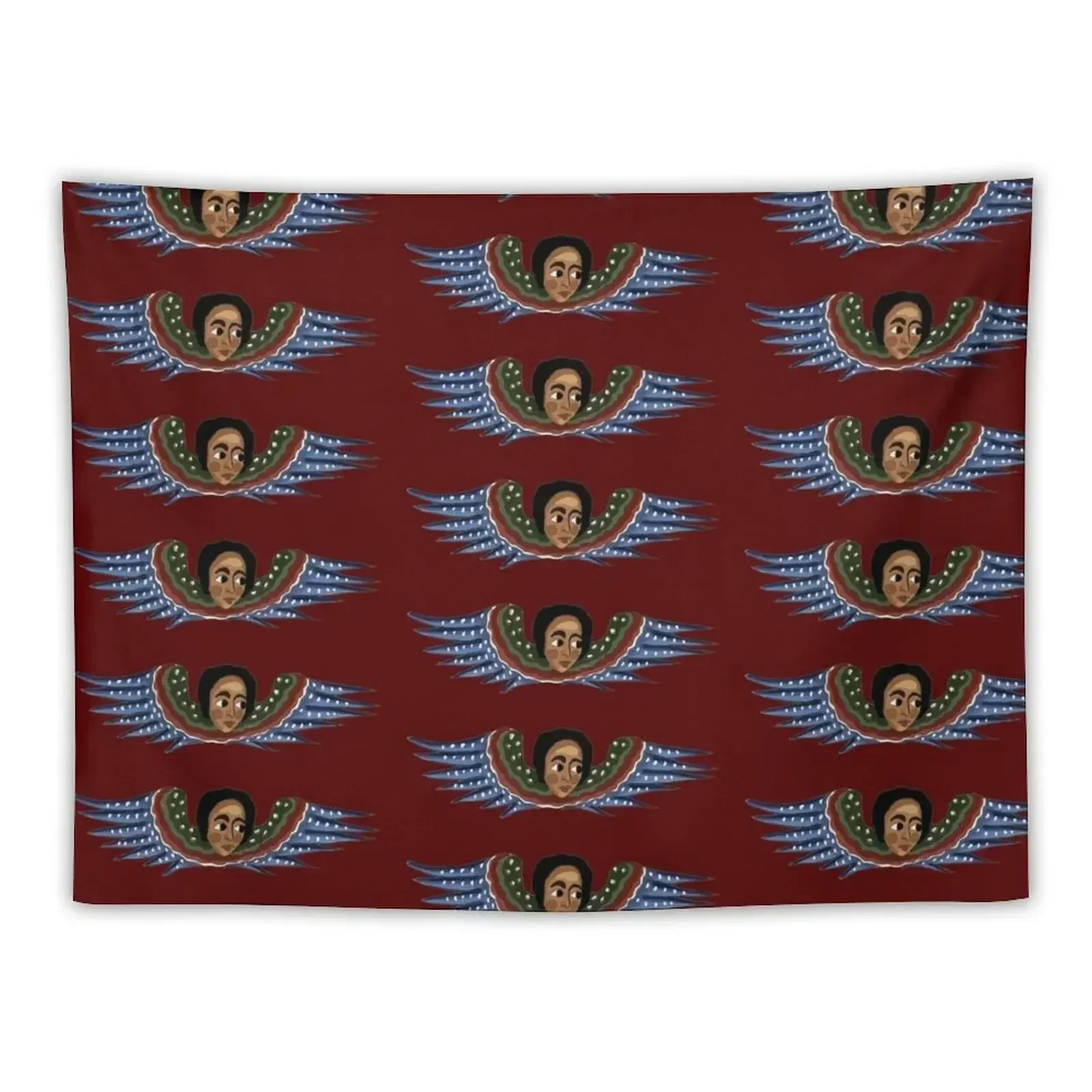 

Ethiopian Angel III Tapestry Cute Decor Tapete For The Wall Tapestry