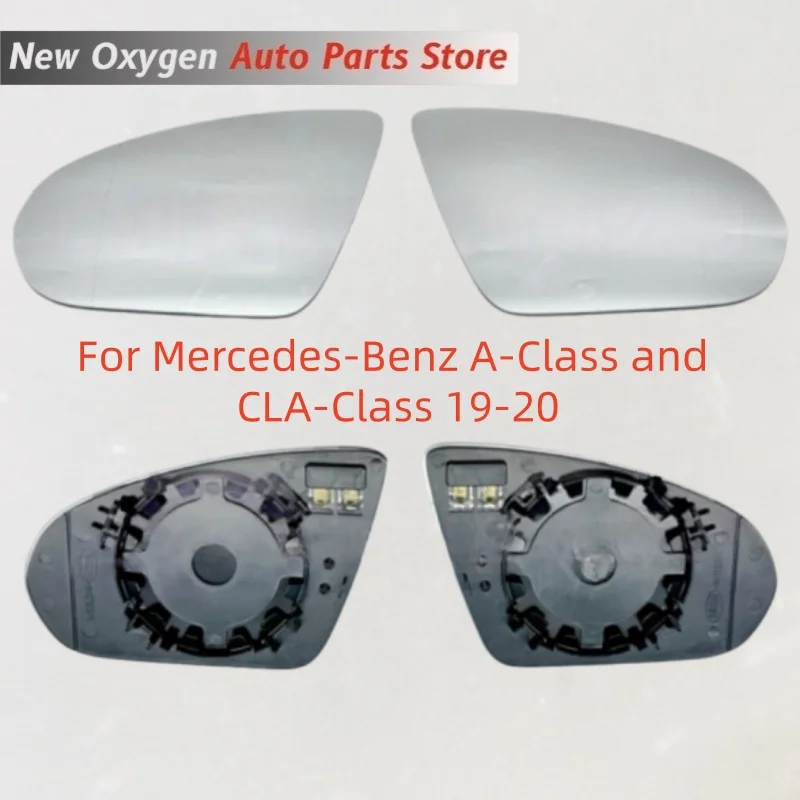 For Mercedes-Benz A-Class and CLA-Class 19-20 Rearview Mirrors with Heated Anti-Reflective Mirrors and Glass