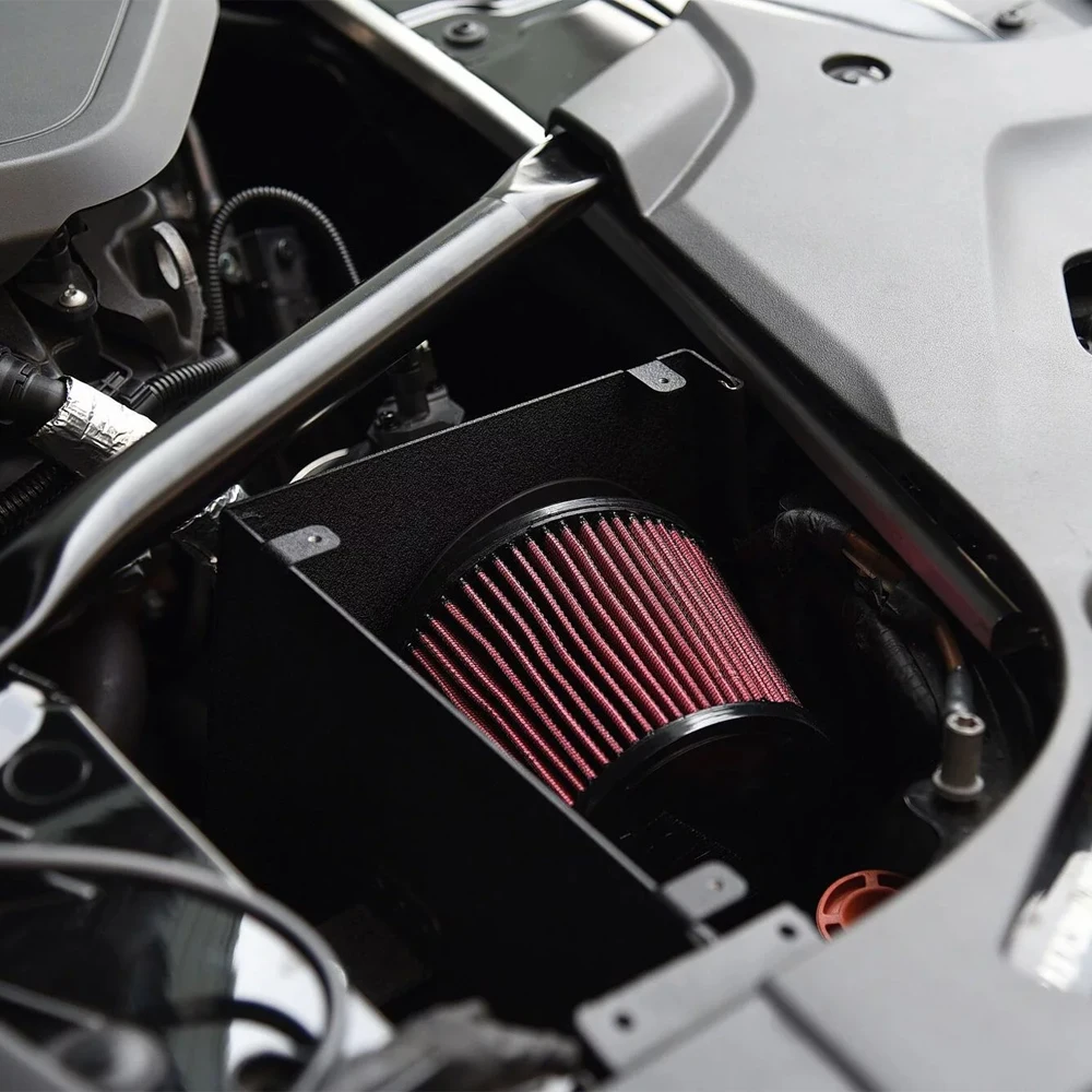 2016-2020 para g30 g31 b58 540i alumínio alto fluxo kit de entrada de ar frio tubo nova condição