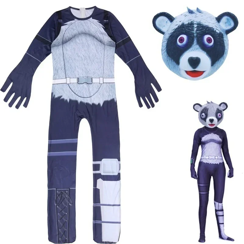 AA Halloween Fnaf Freddy Costume Kids Fredy Superhero Boys Girls Funny Party Child Animal Anime Cosplay Carnival S 2025 New