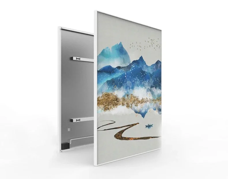 Brand Sellers Wholesale Wall Mounted Heating Panels, Decorative Infrared Heater 100*60CM/600W