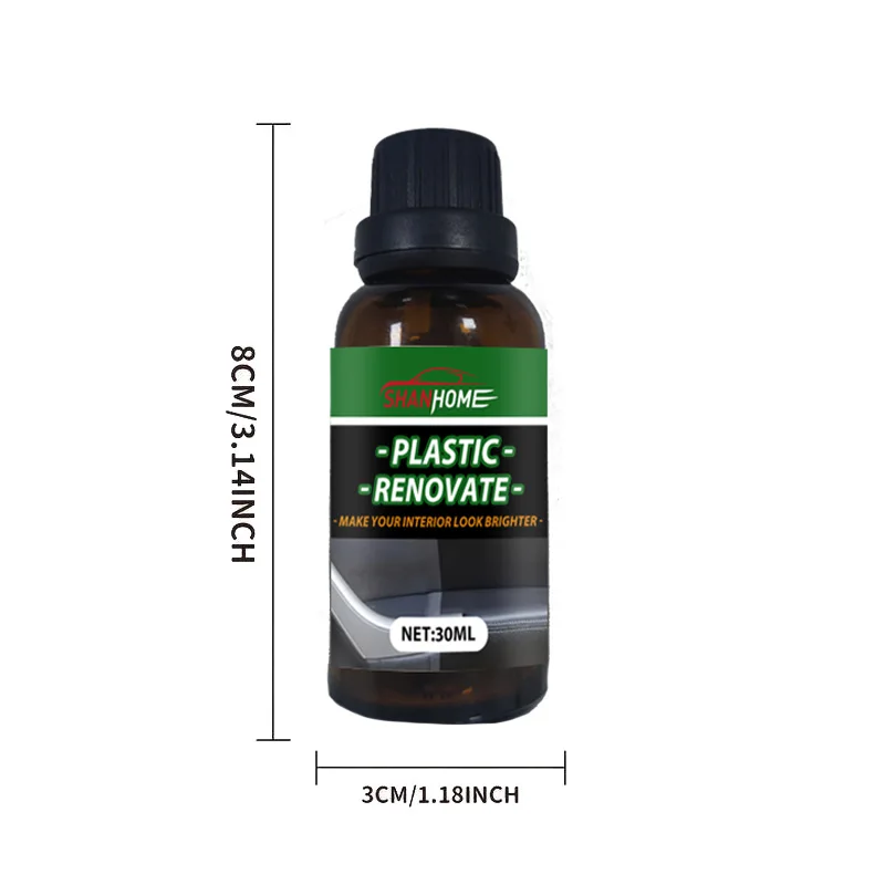 Incredibly useful!!!  refurbishing brightening restoring agent for automotive plastic parts maintain polish the vehicle interior