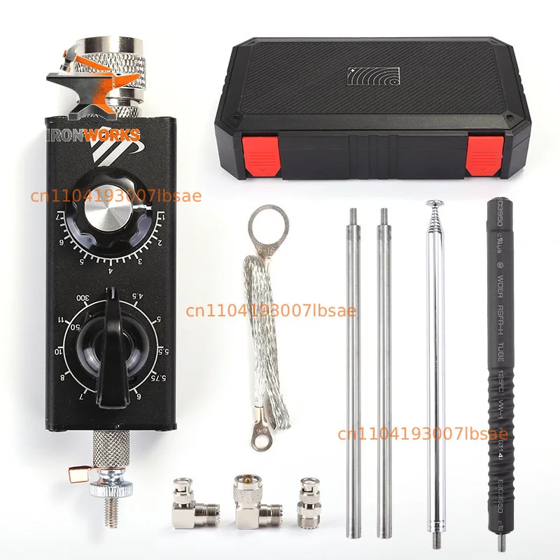 Portable Compact Loop, HF Antenna 30W 1.8MHz-30MHz Transmit Receive Tuned Antenna