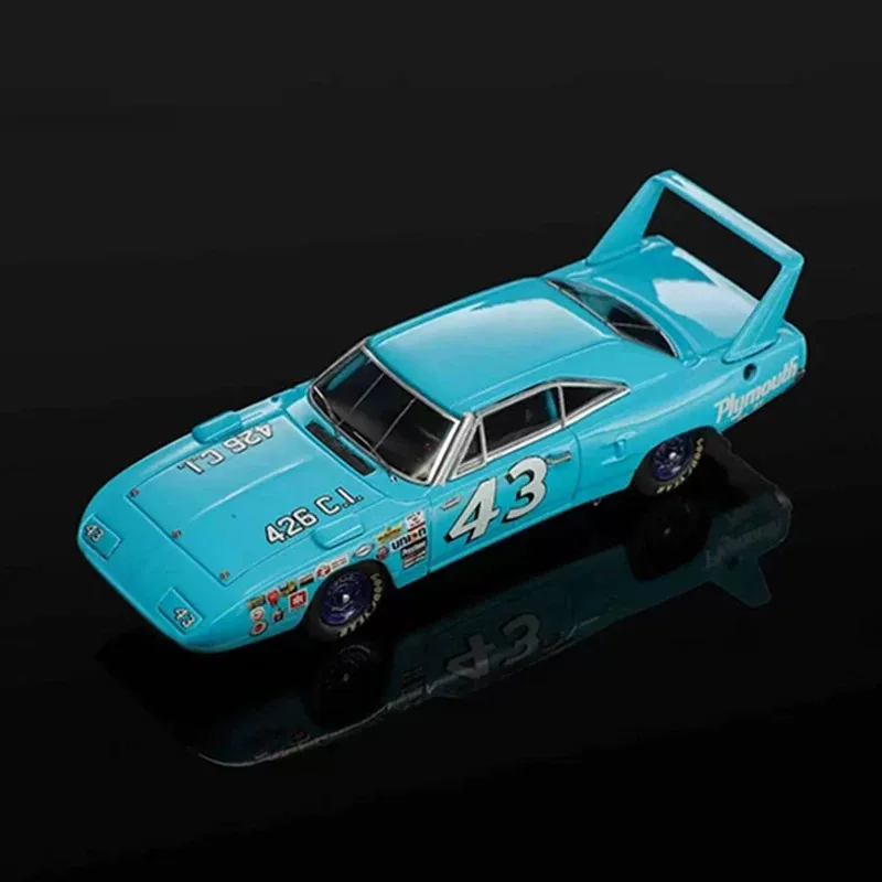 Mirage 1:64 Plymouth Superbird Muscle Car Alloy Car Model Adult Classic Collection Display Ornament Gift