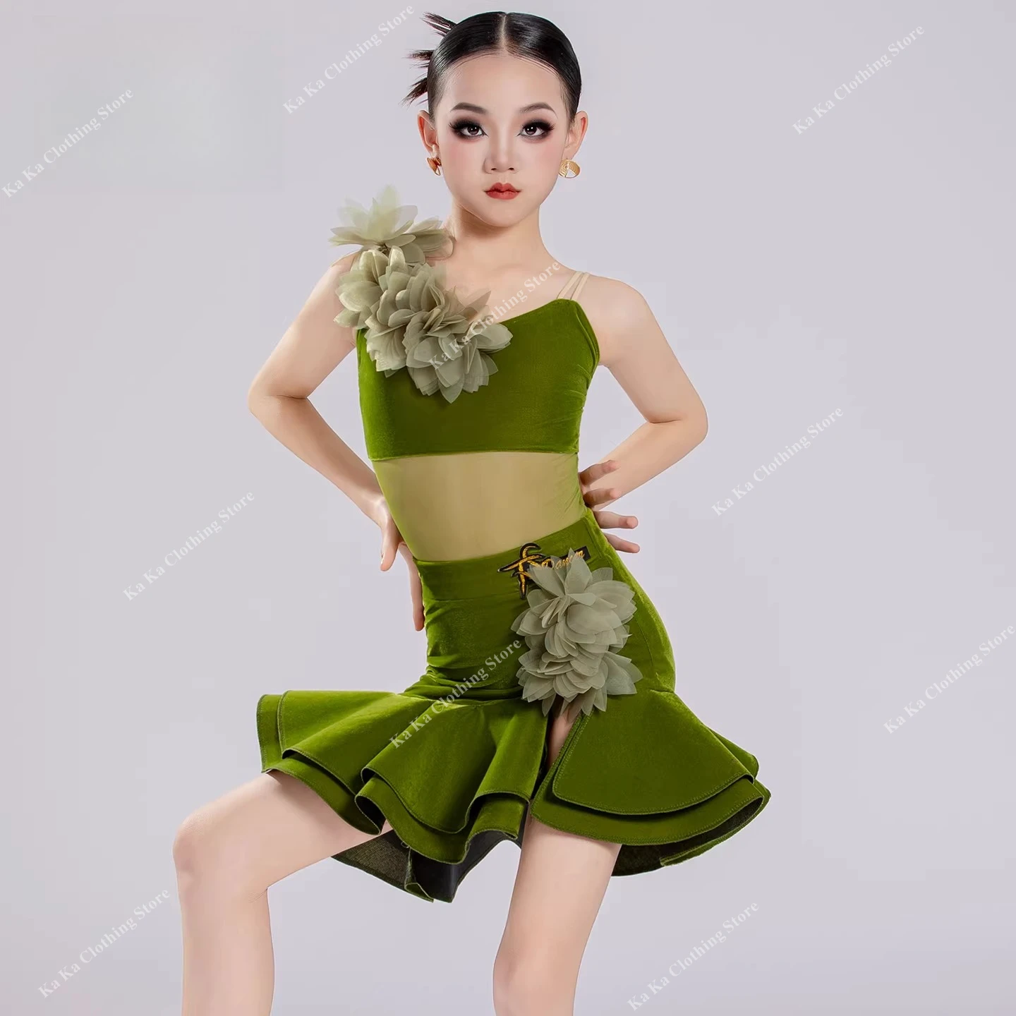 robe-de-danse-latine-pour-filles-cha-cha-rumba-tango-samba-robe-d'entrainement-latine-robe-de-bal-pour-filles-jupe-de-danse-standard-pour-enfants