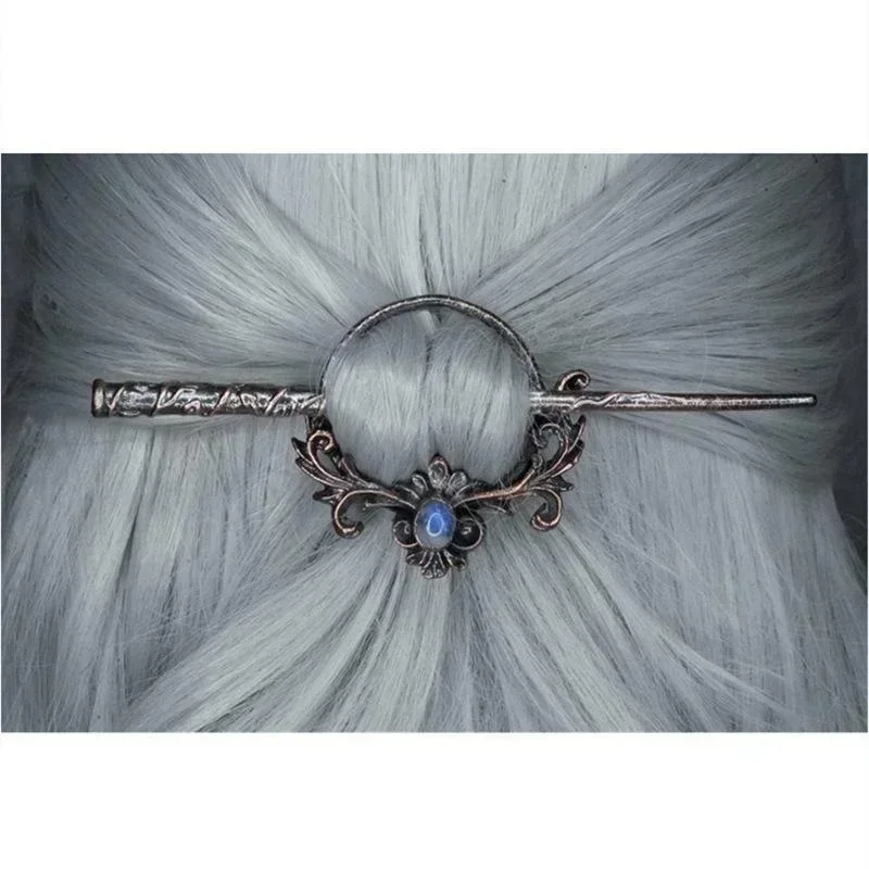 Metal Hairpin Nordic Style Headwear Gothic Punk Hairpin Fashion Girl Accessories Gift