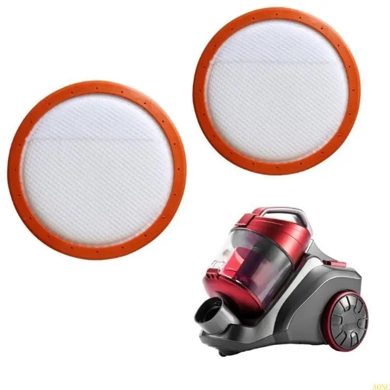 A0NC استبدال مكنسة كهربائية قابلة للغسل جولة مرشح HV Cotton HEPA مرشحات عناصر