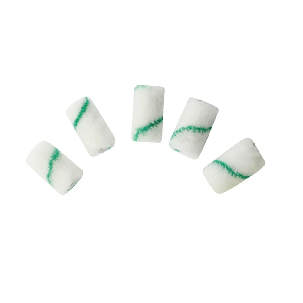 2 inch green stripe polyester painting set 8 pcs with 6 roller sleeves 2 trays FOR A3 steel for interior walls