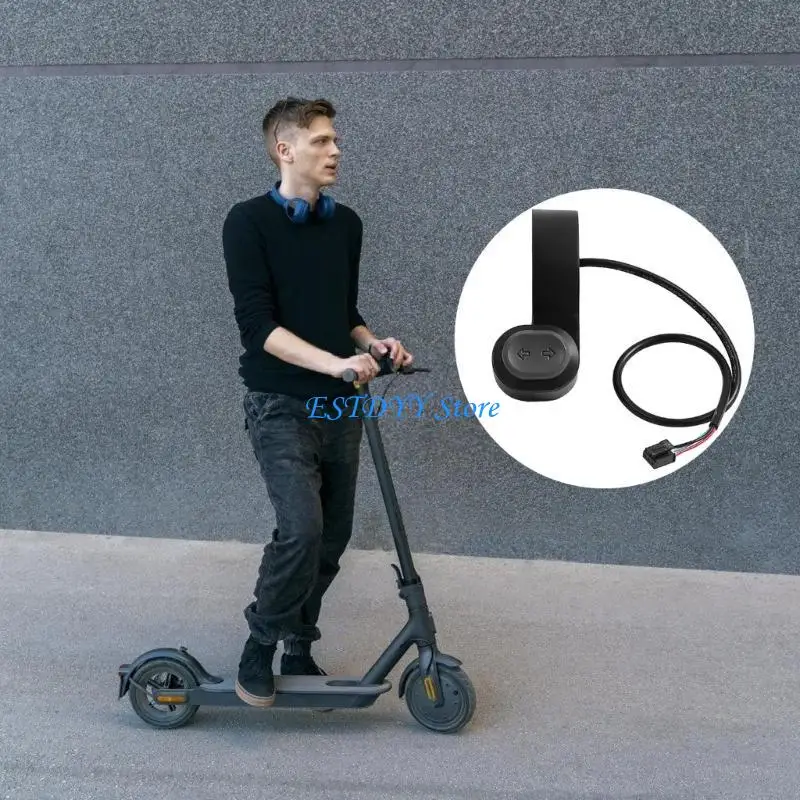 G6DE Automatic Scooters Handlebars Turn Signals Light With LED Safety Indicators