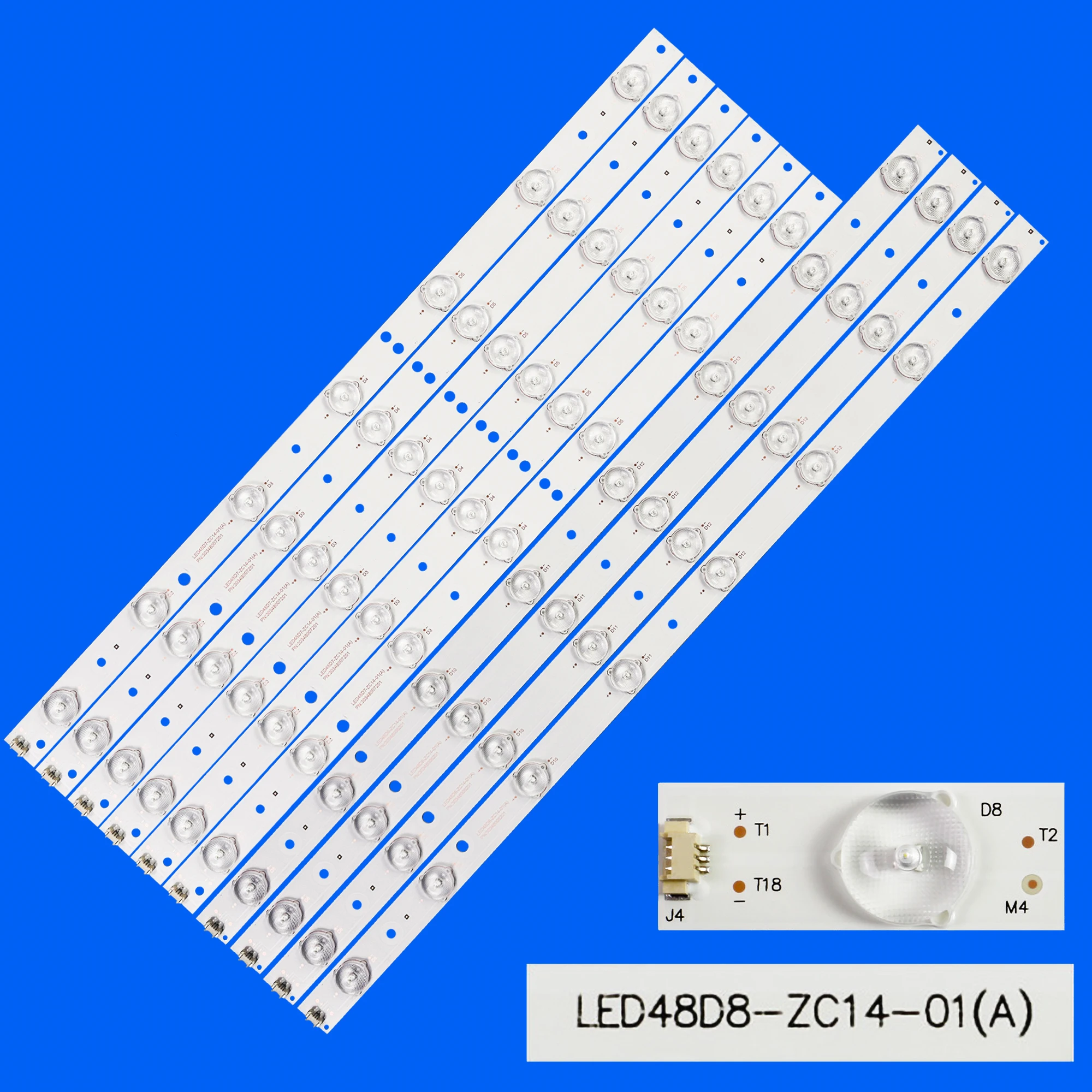 

LED Backlight Strio LED48D7-01(C) LED48D8-01(C) For LT-48M640 LT-48M645 LD48U3300 LE48M600F D48MF7000 MTV-4828LTA2 LE48D8810