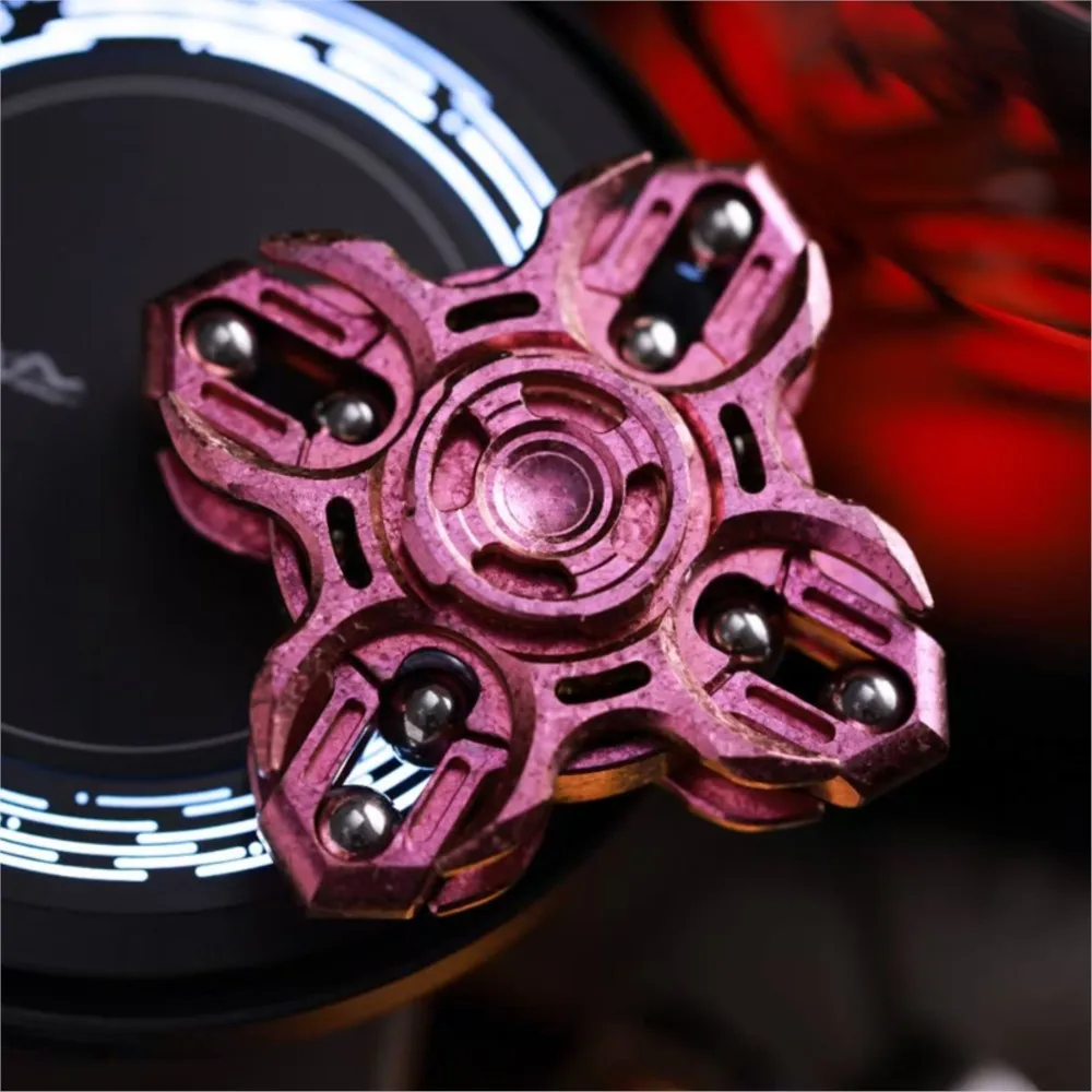 ของเล่นฟิดเจ็ตสปินเนอร์โลหะแบบจิ๊กซอว์ MOT สำหรับผู้ใหญ่ ของเล่นบรรเทาความวิตกกังวล ทำจากเซอร์โคเนียม อุปกรณ์เสริมสำหรับโต๊ะทำงาน