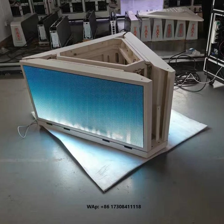 P2.5 P5 Waterproof Outdoor Taxi Roof Light Emitting Diode Display Logo Car Advertising Light Emitting Diode Screen