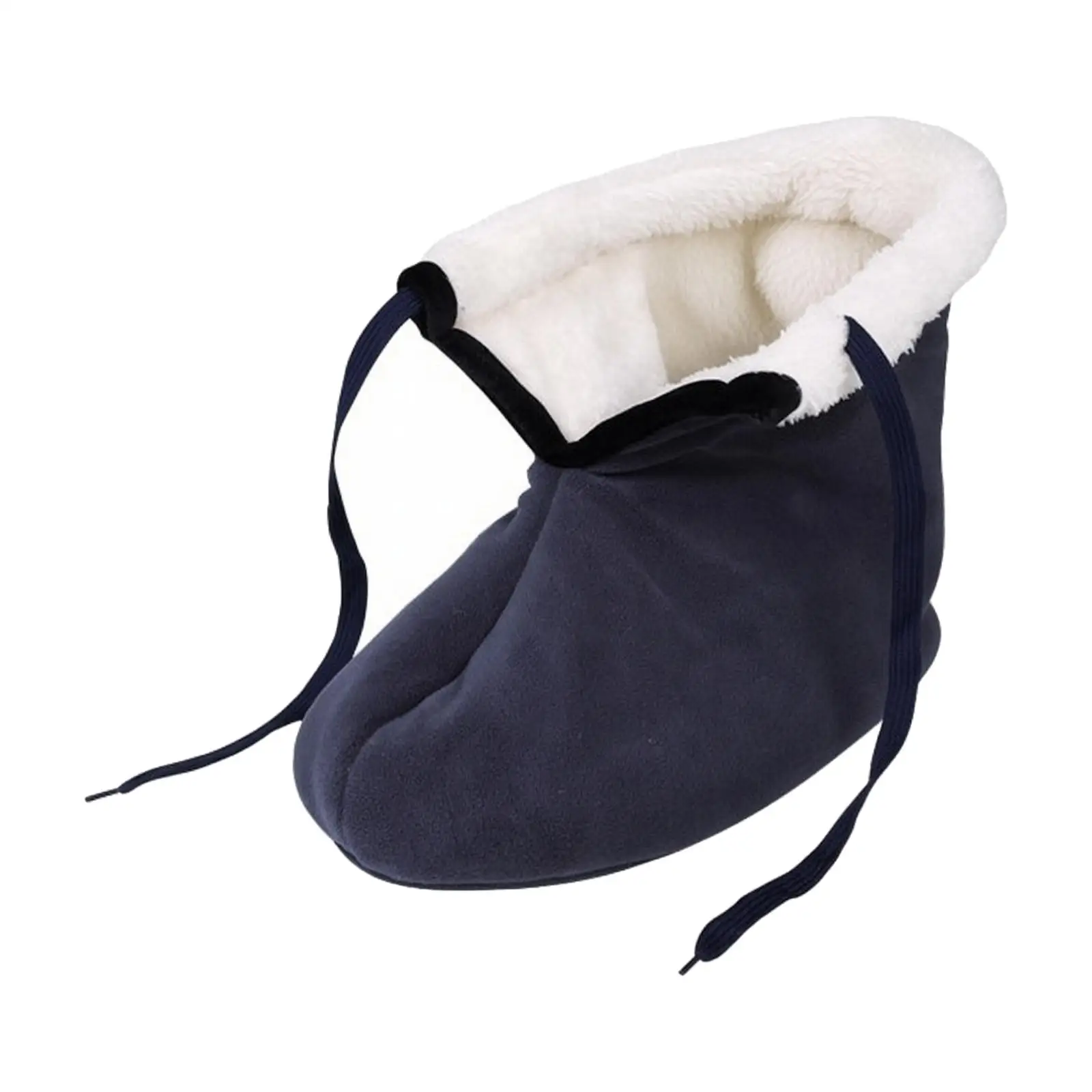 Winter Leg Warmer for Foot Cast and Dressing Cover with Adjustable Cuff for Comfortable Heel Support