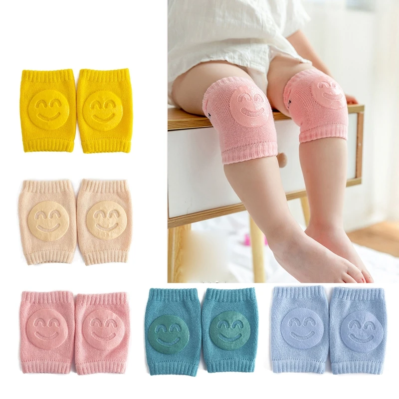 

1 Pair Baby Crawling Kneepads Infants Safety Elbow Cushion Toddlers Leg Warmer Knee Support Protector