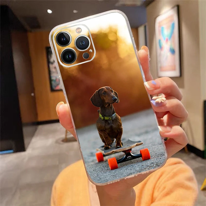 

Phone Case For iphone 17ProMax Air 16 15 14 13 Pro Max 15 16 Pro 15Plus Dachshund Dog