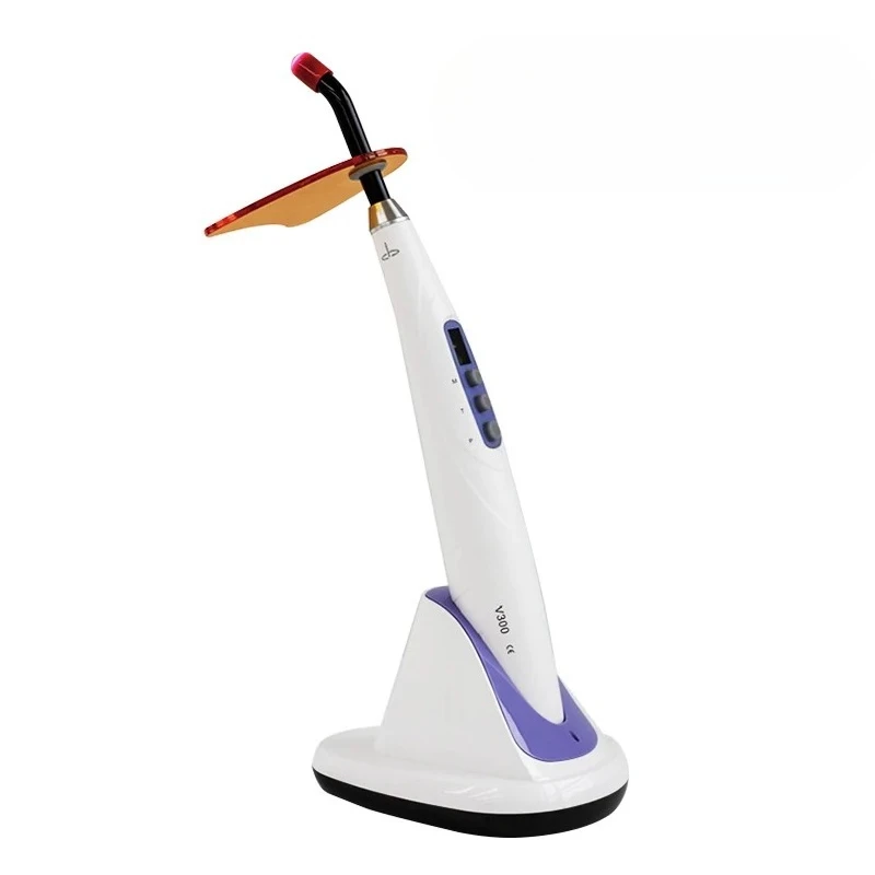 V300 Dentals Curing Machine 3W High Power Blue LED Lamp Wireless Charging Constant Optical Power Output