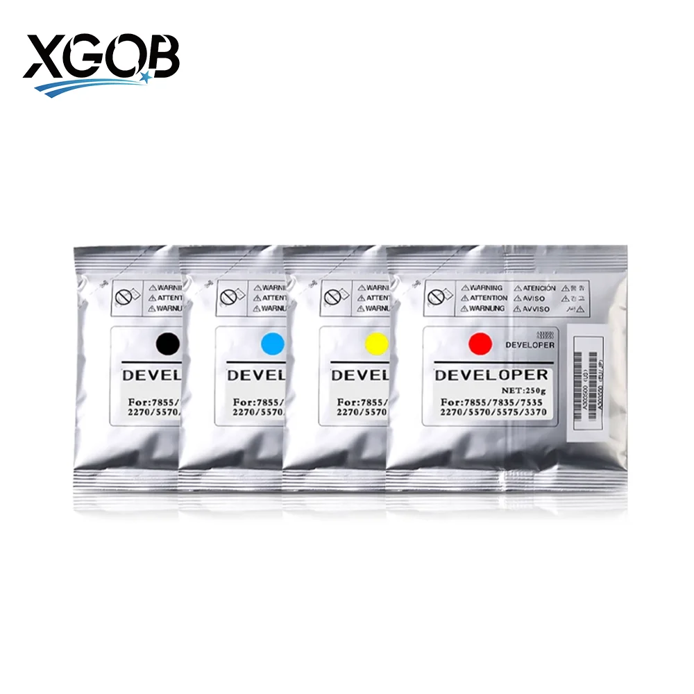 

1 пакетик/250 г, порошок разработчика для Xerox WorkCentre 7525 7530 7535 7545 7556 7830 7835 7845 7855, высокосовместимый железный держатель