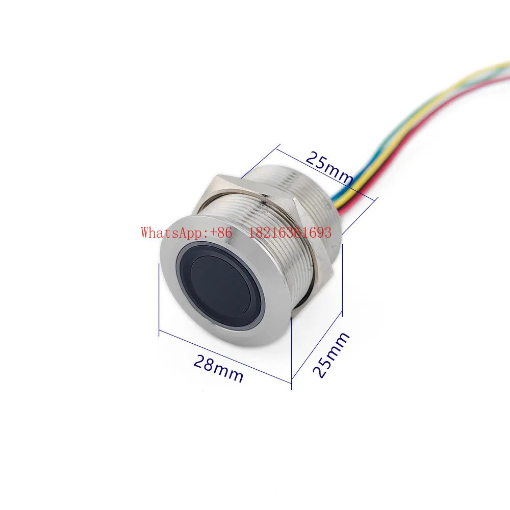 

KSR558 Fingerprint Identification Switch Relay Module Low Power, Capacitive Fingerprint Module, Access Control Board