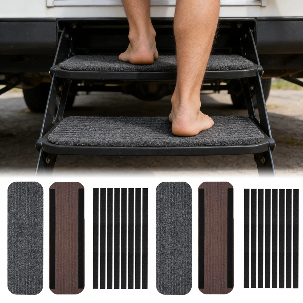 

RV Anti-Slip Step Mat/Carpet For Pedestrian Doorways And Steps - Adsorbs Dirt And Provides Slip Protection