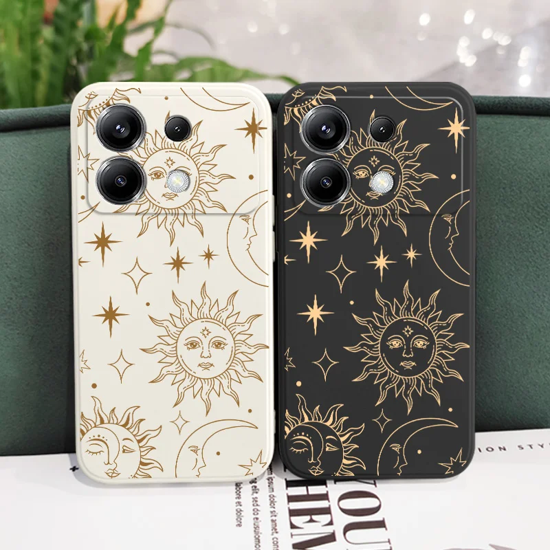 Galattico Sole Cassa Del Telefono Per Xiaomi Poco X7 X6 F6 M6 M5 M5S F5 X5 F4 X4 M4 F3 M3 X3 Pro 4G 5G GT Copertura In Silicone