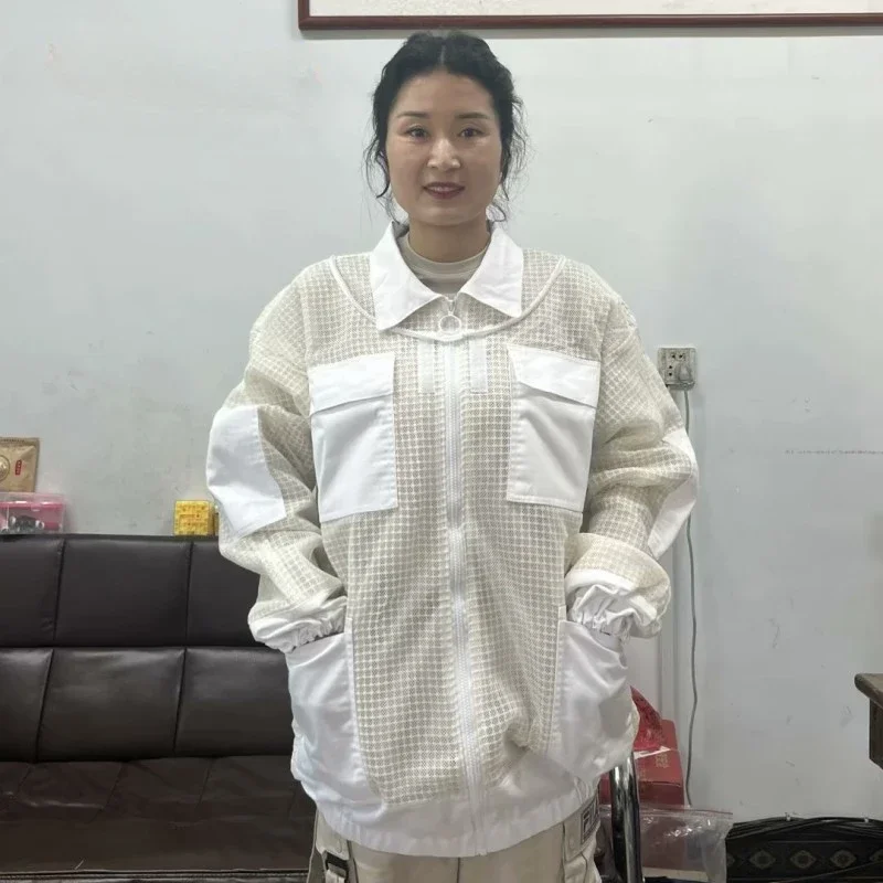 Bee tool export type half body cotton breathable anti bee suit, thickened anti bee sting 3D space suit