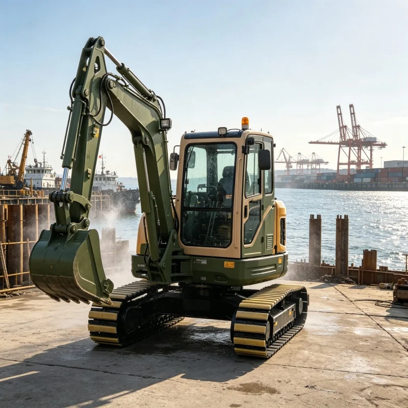 Export Standard Low Failure Rate Quick Attachment Swap Mini Excavator Small Excavator